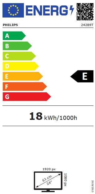 24" LED Philips 242B9T - FHD,IPS,HDMI,USB,touch