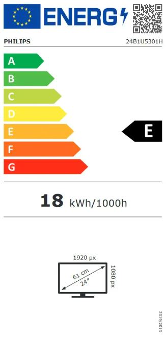 Philips/24B1U5301H/23,8"/IPS/FHD/75Hz/4ms/Black/3R