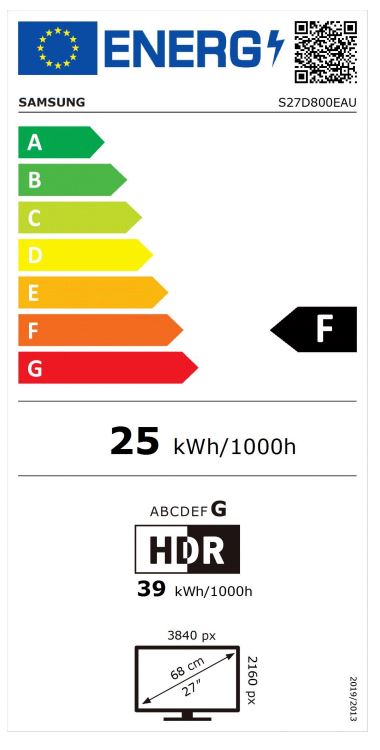 Samsung ViewFinity S8/S80D/27"/IPS/4K UHD/60Hz/5ms/Black/2R