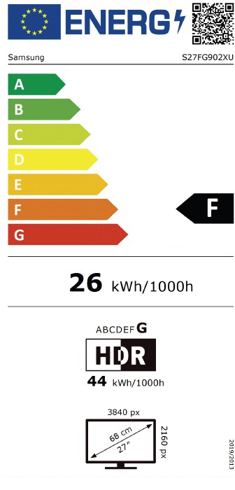 Samsung Odyssey 3D/LS27FG902XUXEN/27"/IPS/4K UHD/165Hz/1ms/Silver/2R
