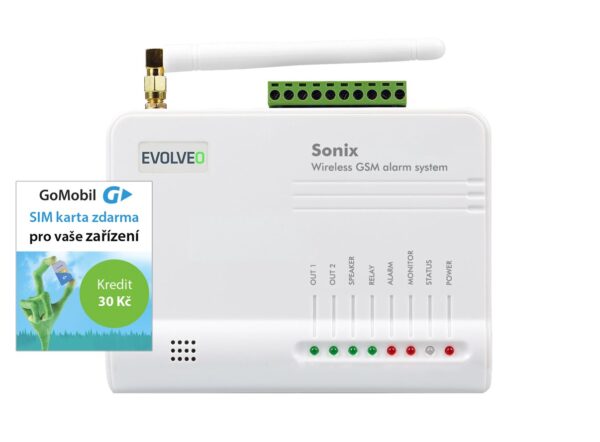 evolveo-sonixg_s-1 EVOLVEO Sonix, bezdrátový GSM alarm