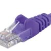 fialova-5 Patch kabel UTP RJ45-RJ45 level 5e 1m fialová