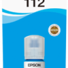 Epson 112 EcoTank Pigment Cyan ink bottle