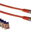 Patch cord FTP cat5e 3M oranžový
