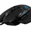 Logitech G502 HERO/Herní/Optická/Pro praváky/25 600 DPI/Drátová USB/Černá