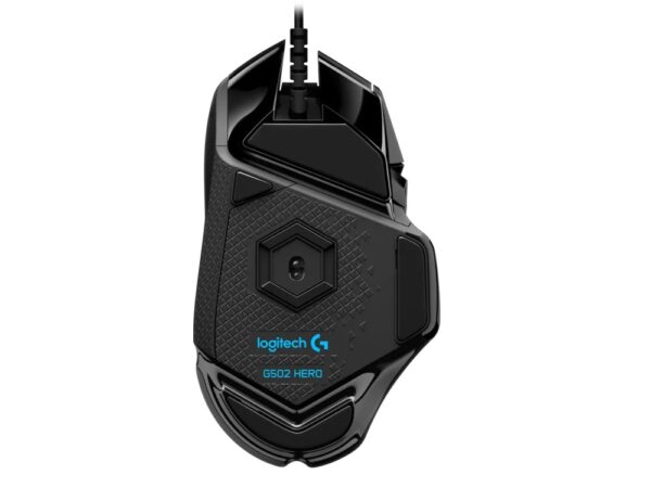 Logitech G502 HERO/Herní/Optická/Pro praváky/25 600 DPI/Drátová USB/Černá