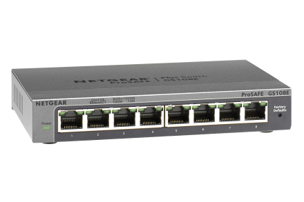 gs108e NETGEAR 8PT GIGABIT PLUS SWITCH, GS108E