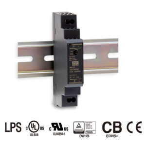 未命名 -1 MEANWELL - HDR-15-24 - Průmyslový napájecí spínaný zdroj 24V 15W na DIN