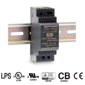 hdr30-24_s MEANWELL - HDR-30-24 - Průmyslový napájecí spínaný zdroj 24V 30W na DIN