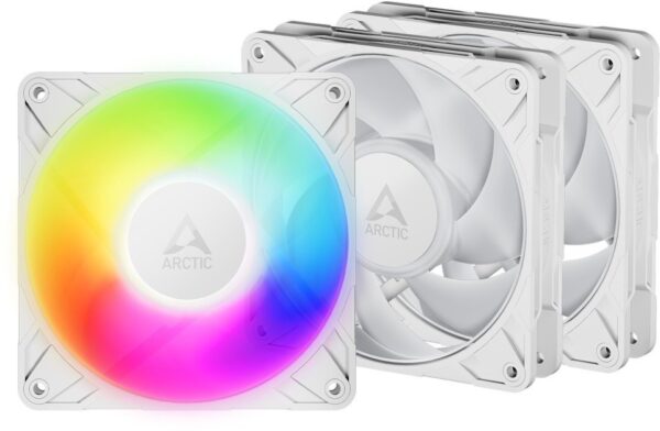 https___static.arvutitark.ee_public_media-hub-olev_s ARCTIC P12 Pro A-RGB (bílá) 3-Pack - 120mm A-RGB PWM ventilátor s rozdělovačem kabelů