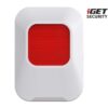 iGET SECURITY EP24 - vnitřní siréna napájená baterií + USB portem, pro alarm M5
