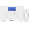 iGET SECURITY M3B - bezdrátový GSM alarm CZ, zasílá SMS/telefonuje,záložní baterie 8 hod,aplikace CZ