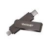 Patriot iLuxe Stick C MFi/512GB/USB 3.2/Lightning + USB-C/Černá