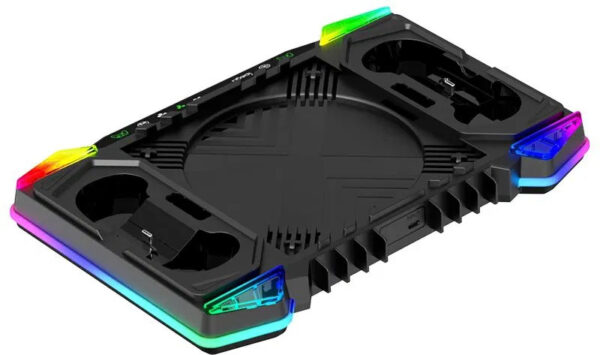 iPega133-02 iPega XBX025S Multifunkční Nabíjecí RGB Stojan s Chlazením pro Xbox
