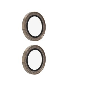 iPhone_Bryce_ChannelRenders_Glitter_Gold_FrontRigh_s-1 ZAGG Ochranná čočka Premium pro Apple iPhone 17/16/16+ - zlatá třpytka