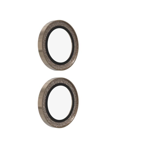 iPhone_Bryce_ChannelRenders_Glitter_Gold_FrontRigh_s-1 ZAGG Ochranná čočka Premium pro Apple iPhone 17/16/16+ - zlatá třpytka