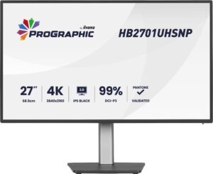 iiyama-HB2701UHSNP-B1-1-1 iiyama ProGraphic/HB2701UHSNP-B1/27"/IPS/4K UHD/60Hz/4ms/Černá/3R