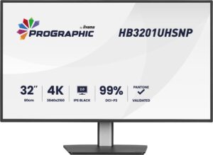 iiyama-HB3201UHSNP-B1-1-1 iiyama ProGraphic/HB3201UHSNP-B1/31,5"/IPS/4K UHD/60Hz/4ms/Černá/3R