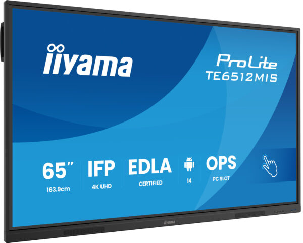 iiyama-TE6512MIS-2 65" iiyama TE6512MIS-B4AG