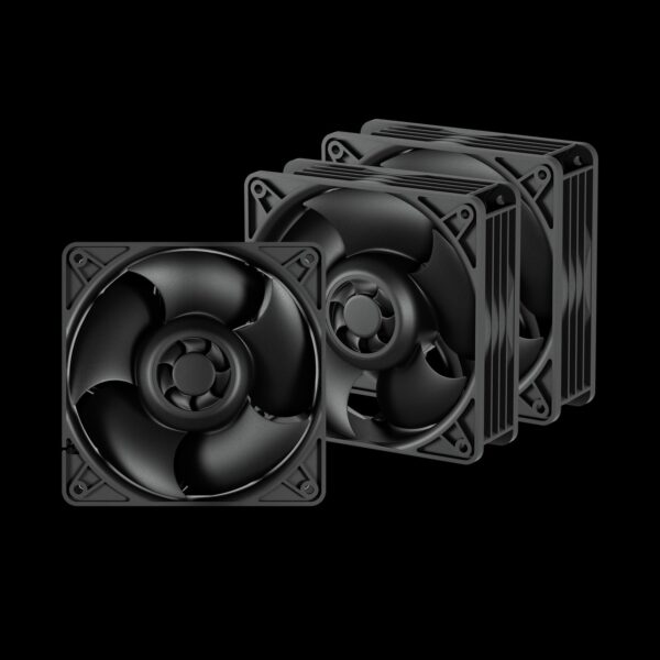 ARCTIC S12038-4K -120mm Case Fan (3-Pack) - dual ball bearing - max 4000 RPM - PWM regulated