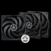 ARCTIC P12 Slim PWM PST – 120mm Pressure optimized case fan | Slim profile | PWM controlled speed wi