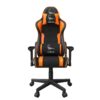Gembird herní židle Scorpion černá/oranžová