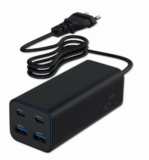 Gembird 100W adaptér 2xUSB-C, 2xUSB-A