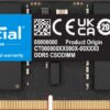 Crucial/CSODIMM DDR5/24/6400MHz/CL52/1x24GB