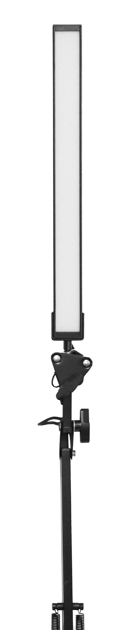 Platinet stolní LED lampa Flexy 10W stmívatelná s klipem, 1 rameno, černá