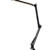 Platinet stolní LED lampa Flexy 10W stmívatelná s klipem, 1 rameno, černá