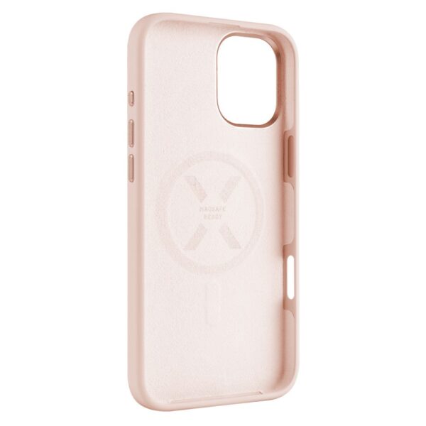 FIXED MagFlow Apple iPhone 16+, růžový