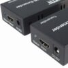 PremiumCord 4K HDMI extender na 100m přes jeden kabel Cat5e/Cat6