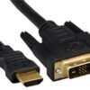 PremiumCord Kabel HDMI A - DVI-D M/M 2m