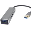 PremiumCord USB 3.0 Superspeed HUB 4-portový