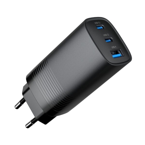 img-2-1-6 GEMBIRD PD nabíječka 1xUSB-A 2xUSB-C 67W černá