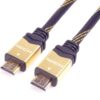 PremiumCord designový HDMI 2.0 kabel, zlacené konektory, 2m