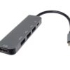 img-3-1-32 PremiumCord USB-C na HDMI + USB3.0 + 2x USB2.0 + PD(power delivery) adaptér