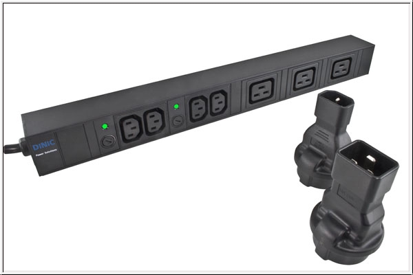 img-3-1-70 PremiumCord Adaptér IEC C20 M - SCHUKO CEE 7/3 F