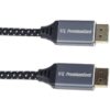 PremiumCord DisplayPort 1.4 přípojný kabel, kovové a zlacené konektory, 1,5m