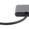 PremiumCord MST adaptér USB-C na HDMI + VGA, rozlišení 4K a FULL HD 1080p