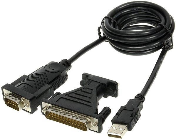 img-6-_s-1 PremiumCord USB 2.0 - RS 232 převodník krátký, osazen chipem od firmy FTDI