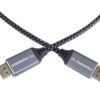 PremiumCord DisplayPort 1.4 přípojný kabel, kovové a zlacené konektory, 3m