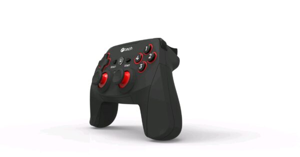 img-7-1-22 Gamepad C-TECH Khort pro PC/PS3/Android, 2x analog, X-input, vibrační, bezdrátový, USB
