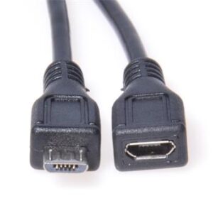 img-9 PremiumCord Kabel prodlužovací micro USB 2.0 M-F, černý 2m