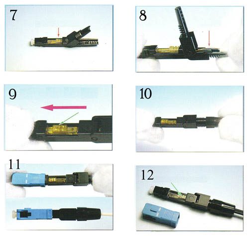 img.asp_SC2 Optický Konektor SC rychloinstalační 1ks (SM i MM)