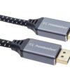 PremiumCord DP 1.4 kabel 8K, kov, zlacený, 5m