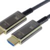 PremiumCord Ultra High Speed HDMI 2.1 optický fiber kabel 8K@60Hz,zlacené 50m