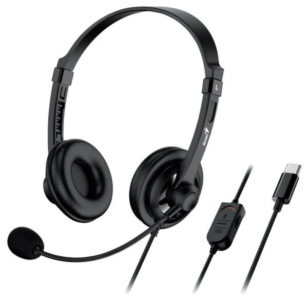 GENIUS headset HS-230U, USB-C