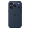 iPhone 17 Pro Silicone Case with MS – Midnight
