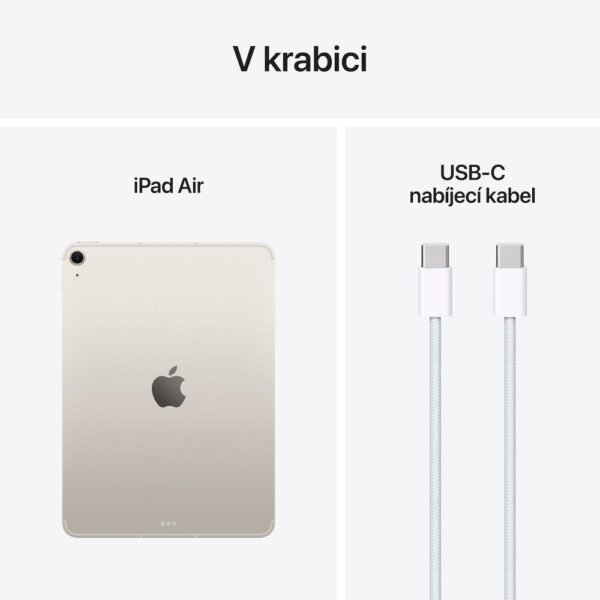 ipad_air_11-inch_m3_cellular_starlight3-2 Apple iPad Air 11"/(M3) Wi-Fi + Cellular/10,86"/2360x1640/8GB/512GB/iPadOS18/Starlight
